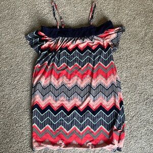 Women’s off the shoulder summer vibrant dress